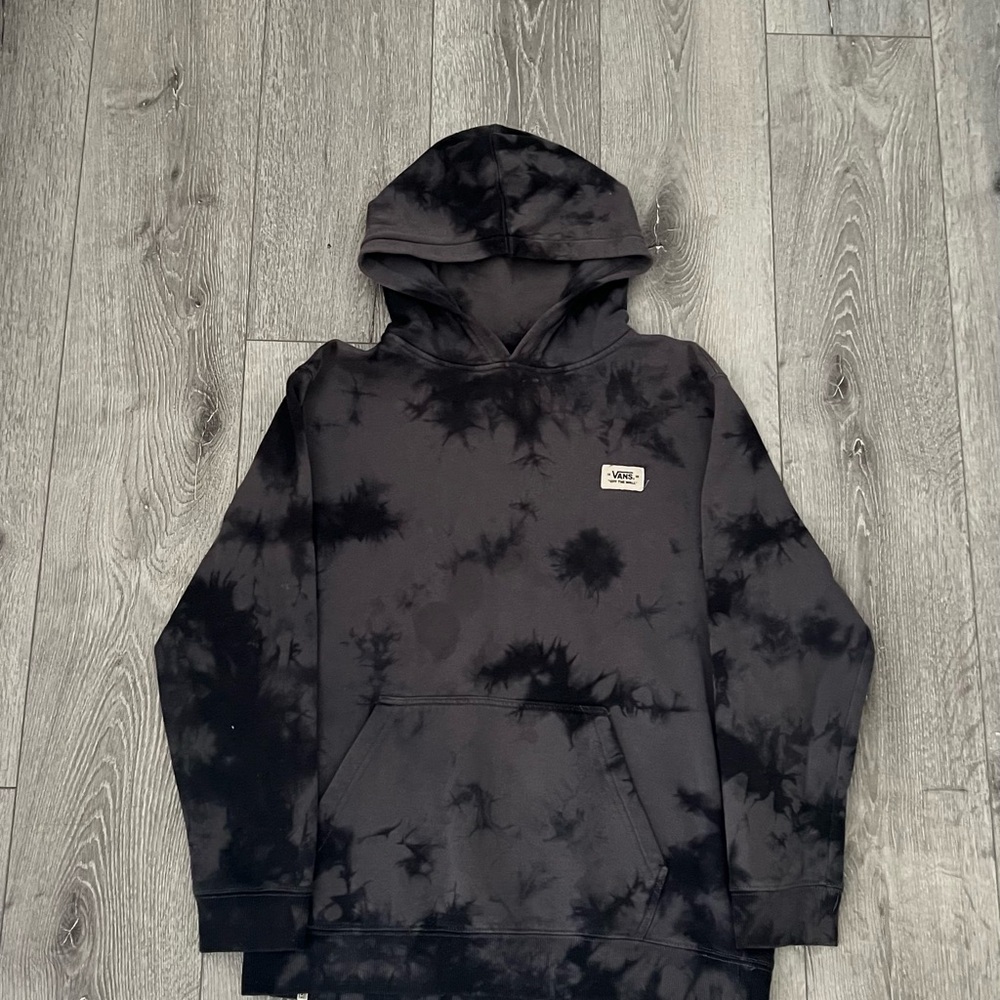 Vans Black Tie-Dye Men's Hoodie